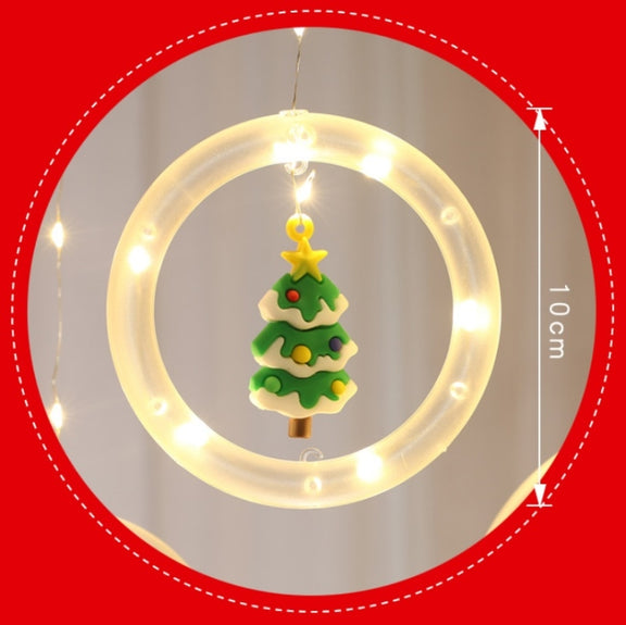 Christmas Decoration Lights USB Ring Doll 10 in 1 String Lights(Reindeer)