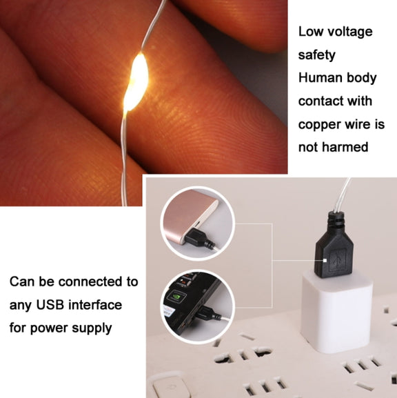 Christmas Decoration Lights USB Ring Doll 10 in 1 String Lights(Reindeer)