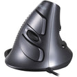 DELUX M618 6-Keys Vertical Handheld Mouse Ergonomic Wired Mouse, Cable Length: 1.5m(Black) - free shipping - PMC TechLife - Order now!