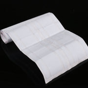 Car Hood Stickers Modified Racing Striped Ethylene Body Sticker(White)