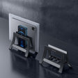 Oatsbasf 03671 Multifunctional Computer Tablet Cellphone Storage Bracket, Colour: Simple Version (Black) - free shipping - PMC TechLife - Order now!