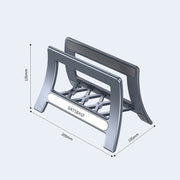 Oatsbasf 03671 Multifunctional Computer Tablet Cellphone Storage Bracket, Colour: Simple Version (Black)