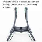 Oatsbasf 03671 Multifunctional Computer Tablet Cellphone Storage Bracket, Colour: Deluxe Version (Silver)