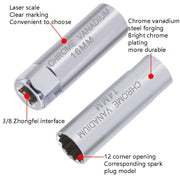 Car Spark Plug Sleeve Wrench Thin Flames Disassembly Tool, Specification: 14mm (Shrapnel)