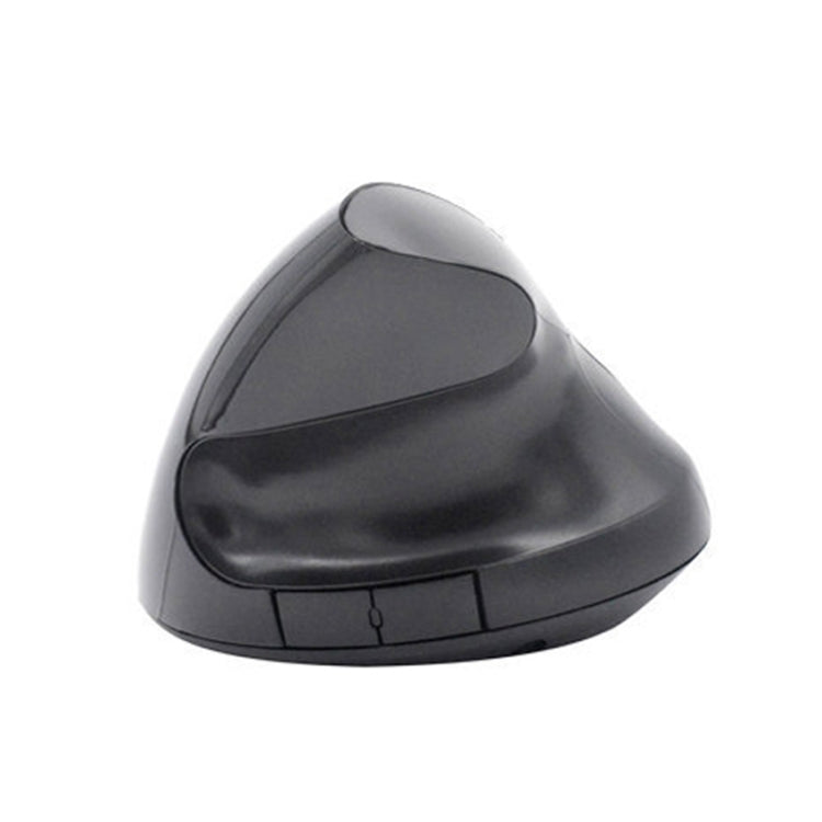 HH-111 5 Keys Wireless Vertical Charging Mouse Ergonomics Wrist Protective Mouse(Black)