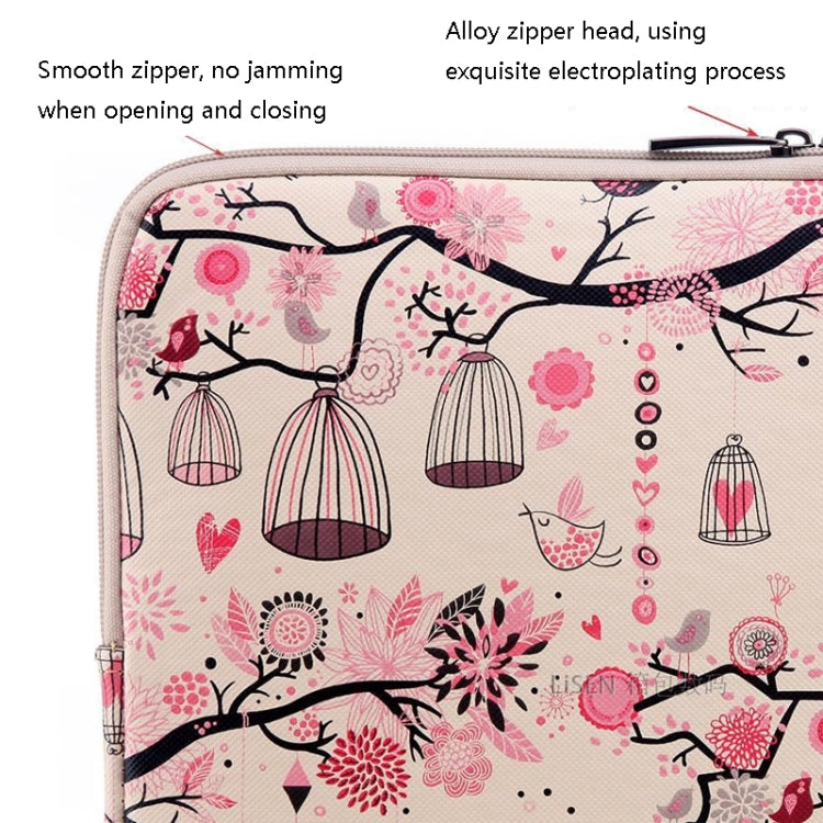 LiSEN LS-505 Notebook Tablet Liner Bag, Size: 14 inches(Pink)