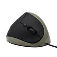 JSY-05 6 Keys Wired Vertical Mouse Ergonomics Brace Optical Mouse(Silver Gray) - Wired Mice by PMC TechLife | Online Shopping South Africa | PMC TechLife | Buy Now Pay Later Mobicred