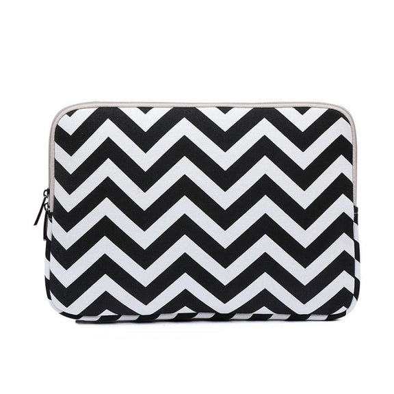 LiSEN LS-525 Wavy Pattern Notebook Liner Bag, Size: 15 inches(Black)