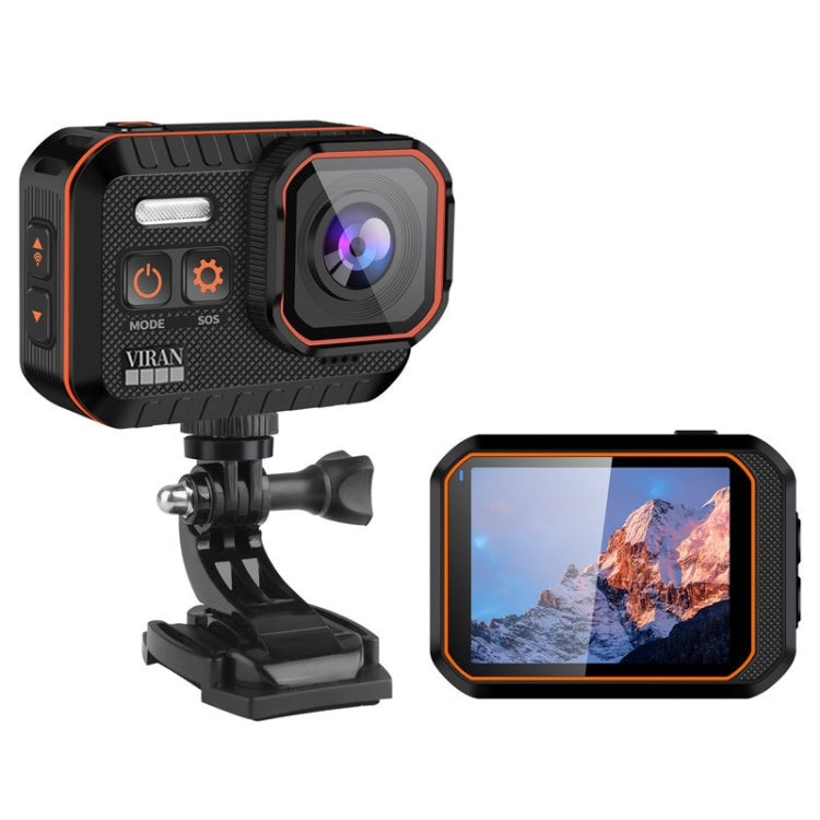 SC002-12 4K Outdoor Sports Camera WiFi Diving Water-resistant Mini Camera(Black)