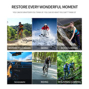 SC002-12 4K Outdoor Sports Camera WiFi Diving Water-resistant Mini Camera(Black)