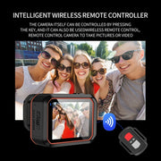 SC002-12 4K Outdoor Sports Camera WiFi Diving Water-resistant Mini Camera(Black)