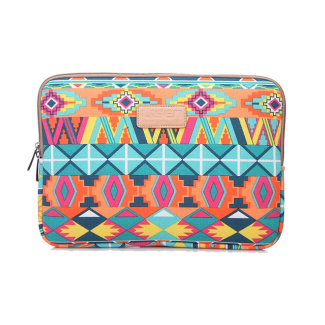 LiSEN LS-518 Lingge Pattern Laptop Computer Liner Bags, Size: 11.6 inch(Green Pattern Diamond Lattice)