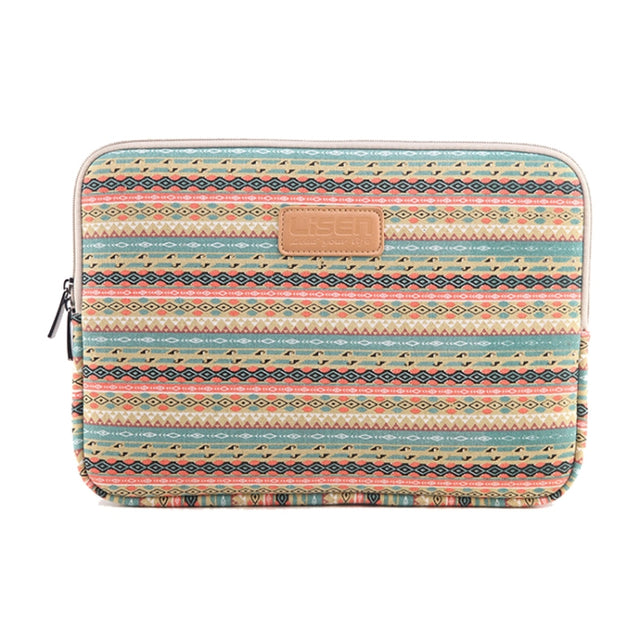 LiSEN LS-518 Lingge Pattern Laptop Computer Liner Bags, Size: 15 inch(Light Green Diamond Grid)