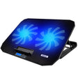 ICE COOREL N106 Laptop Base Adjustment Radiator Dual-Fan Notebook Cooling Bracket, Colour: Flagship Version (Knight Black) - Cooling Pads by ICE COOREL | Online Shopping South Africa | PMC TechLife | Buy Now Pay Later Mobicred