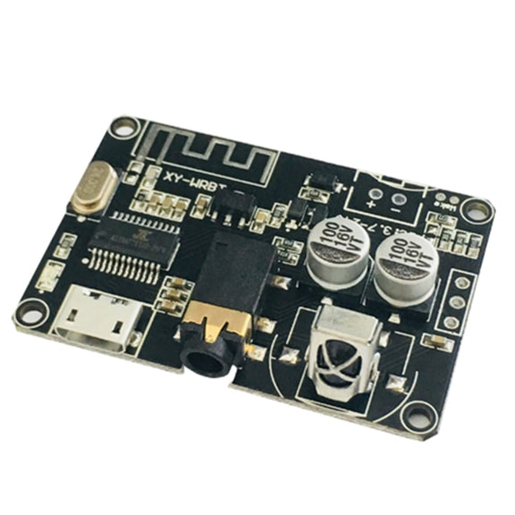 2 PCS XY-WRBT Bluetooth 5.0 Decoder Board Stereo Audio Module Wide Voltage Speaker Amplifier With Remote Control