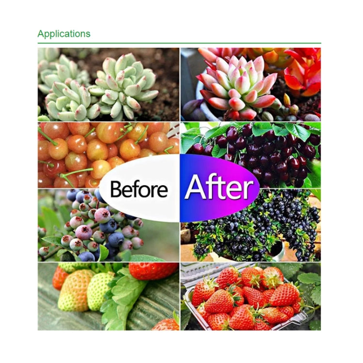 150W Ultra-Thin LED Plant Light, Full Spectrum COB Growth Light, Vegetable, Fruit & Flower Greenhouse Fill Light With Plug, Specification:UK Plug