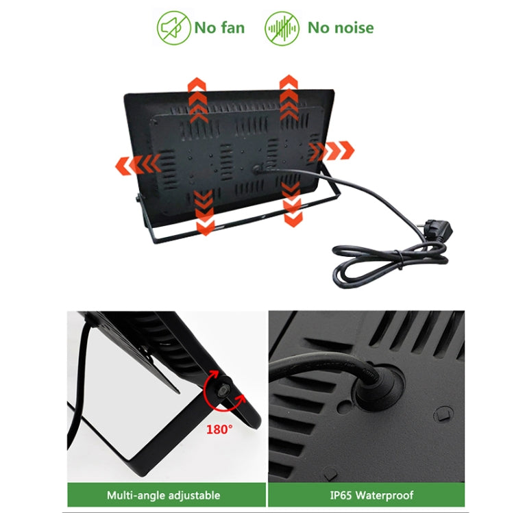 150W Ultra-Thin LED Plant Light, Full Spectrum COB Growth Light, Vegetable, Fruit & Flower Greenhouse Fill Light With Plug, Specification:AU Plug