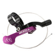 MEROCA Bicycle Telescoping Pipeline Controller Lifting Sitting Pipeline Control Switch(Black Purple) - Bicycle Seat Posts by PMc TechLife | Online Shopping South Africa | PMc TechLife | Buy Now Pay Later Mobicred