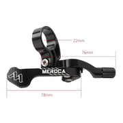 MEROCA Bicycle Telescoping Pipeline Controller Lifting Sitting Pipeline Control Switch(Black Purple)