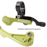 MEROCA Bicycle Telescoping Pipeline Controller Lifting Sitting Pipeline Control Switch(Black Purple)