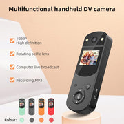 D2 HD 1080P Multi-Function Digital Video Camera Sports DV Camera Live Computer Camera Recorder(Red)