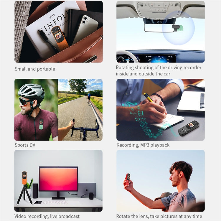D2 HD 1080P Multi-Function Digital Video Camera Sports DV Camera Live Computer Camera Recorder(Red)