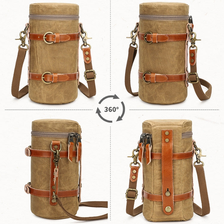 K-807 SLR Camera Storage Bag Water-resistant Canvas Photography Liner Bag, Colour: S (Blue)