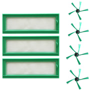 7 PCS/Set Side Brush + Filter For VR200