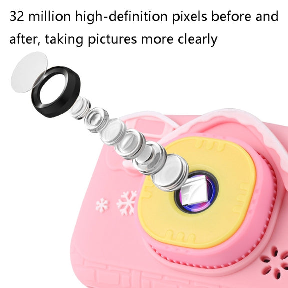 V8 2.0 Inch HD Screen Mini Children Camera Digital Camera Toy(Blue)