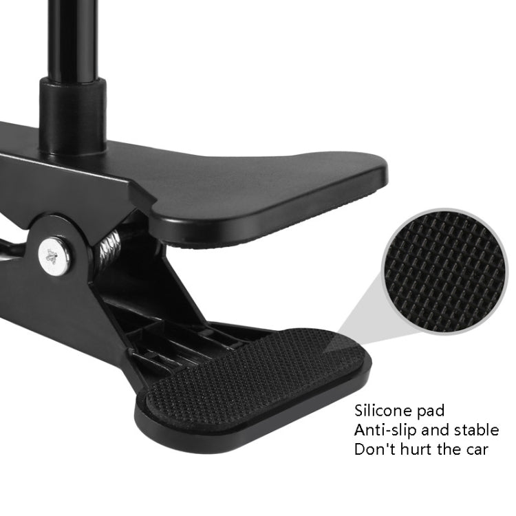 YP-106 Convenient Car PC Tray Car Lazy People Beverage Table(White)