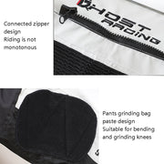 GHOST RACING GR-K06 Motorcycle Riding Trousers Racing Motorcycle Anti-Fall Windproof Keep Warm Pants, Size: XL(Black)