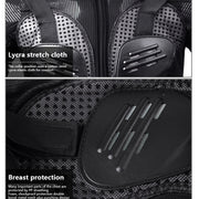 GHOST RACING F060 Motorcycle Armor Suit Riding Protective Gear Chest Protector Elbow Pad Fall Protection Suit, Size: XXL(Red)