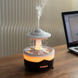 UFO Water Drop Aromatherapy Humidifier Desktop Remote Control Diffuser, Plug: UK Plug(Black) - free shipping - PMC TechLife - Order now!
