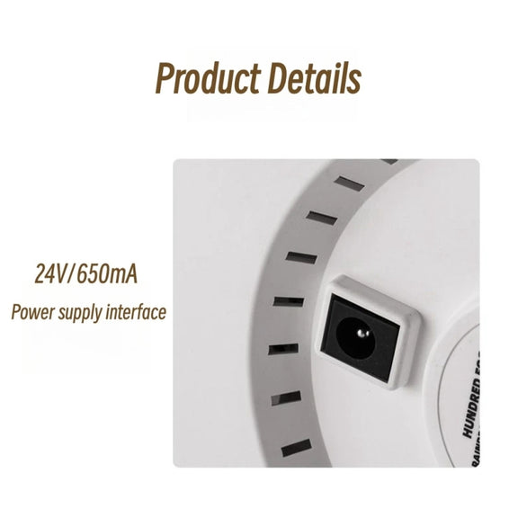 UFO Water Drop Aromatherapy Humidifier Desktop Remote Control Diffuser, Plug: US Plug(Wood Grain)
