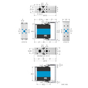 Waveshare 24703 25kg.cm Wide Range Voltage ST3020 Serial Bus Aervo