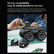 Waveshare WAVE ROVER Flexible Expandable 4WD Mobile Robot Chassis, Onboard ESP32 Module(UK Plug)