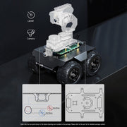 Waveshare WAVE ROVER Flexible Expandable 4WD Mobile Robot Chassis, Onboard ESP32 Module(UK Plug)