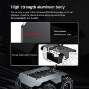 Waveshare WAVE ROVER Flexible Expandable 4WD Mobile Robot Chassis, Onboard ESP32 Module(UK Plug)