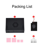 Waveshare 25311 Metal Case For VisionFive2 Board, With Cooling Fan
