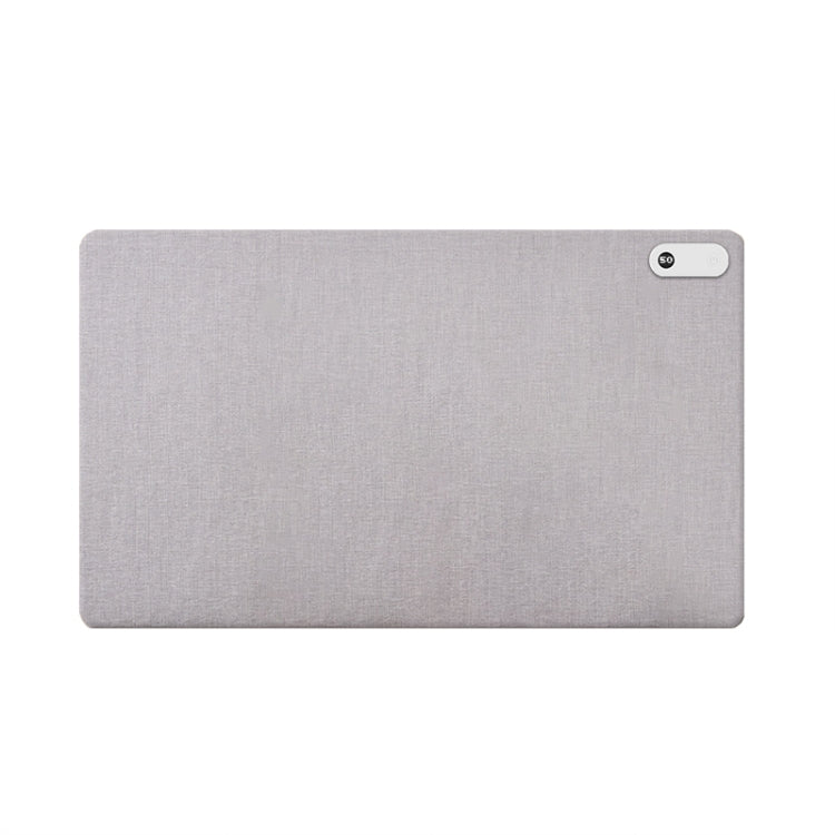 Intelligent Digital Display Timing Heating Mouse Pad Office Desktop Electric Heating Mat, CN Plug, Style:Grey 60x36cm