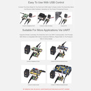 Waveshare 25514 Serial Bus Servo Driver Board, for ST/SC Series Serial Bus Servos