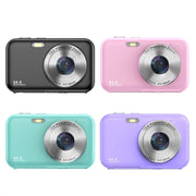 DC406L 2.4-Inch 1080P Mini HD 16X Zoom Digital Camera Home Children Camera UK Plug(Green)