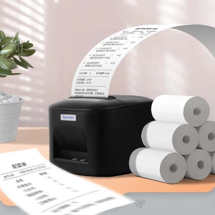 Xprinter XP-T80 72mm Portable Express List Thermal Receipt Printer, Style:LAN Port(EU Plug)
