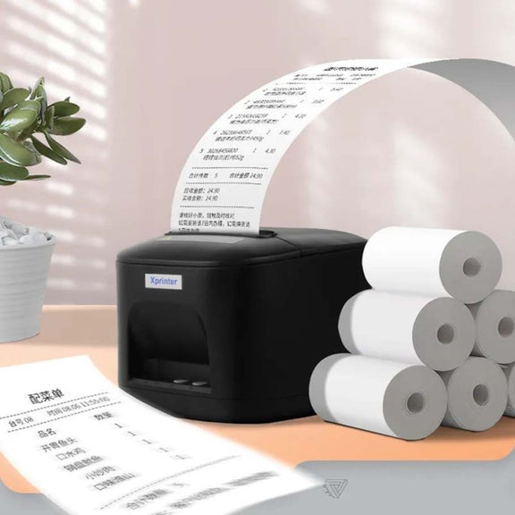 Xprinter XP-T80 72mm Portable Express List Thermal Receipt Printer, Style:LAN Port(EU Plug)