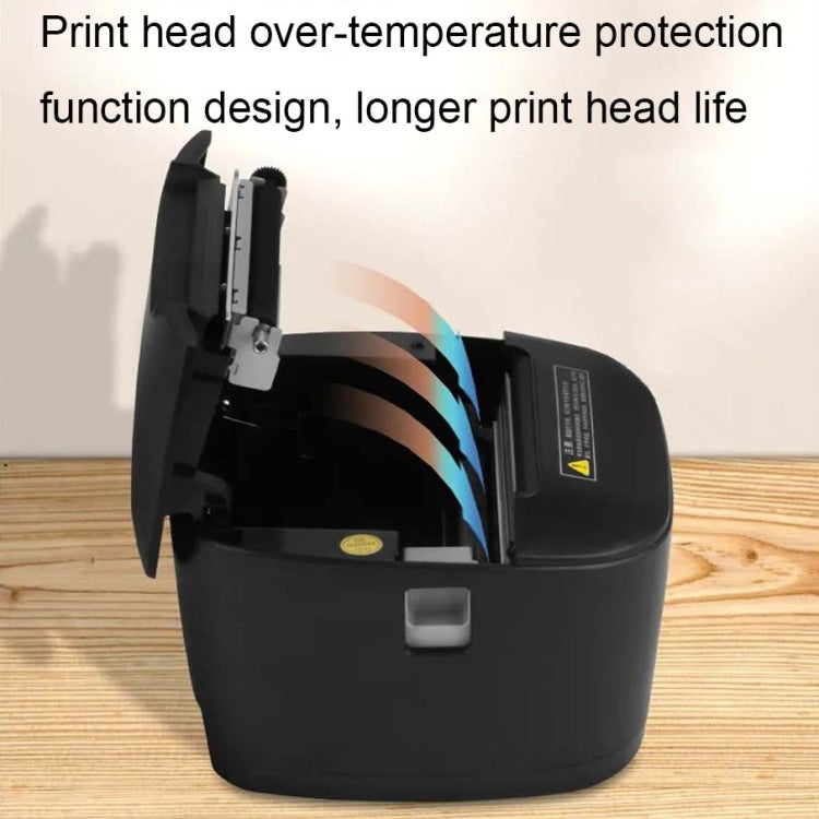 Xprinter XP-T80 72mm Portable Express List Thermal Receipt Printer, Style:LAN Port(EU Plug)