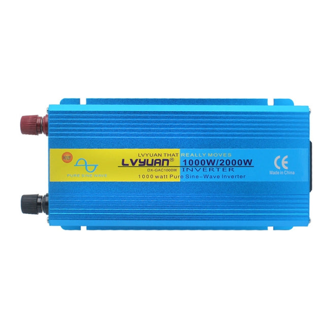 LVYUAN  2000W Car Home Pure Sine Wave Solar Inverter, Specification: 12V To 220V