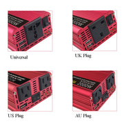 LVYUAN Car Inverter Dual USB Power Converter, Specification: 12V to 110V 1500W US Plug