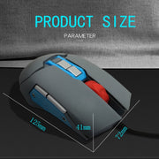 MOS9A 9 Keys 1600DPI Office Game USB Voice-Activated Voice Macro Programming Mouse, Cable Length: 2m