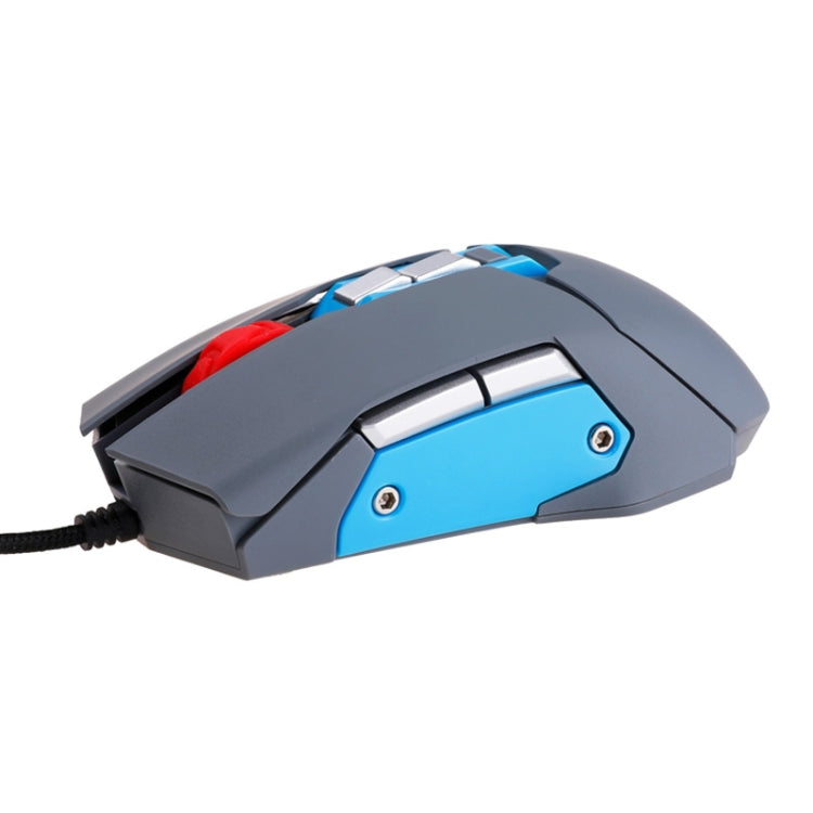 MOS9T 9 Keys 1600DPI Custom Mouse Built-in U Disk + Temperature Humidity Sensor, Cable Length: 2m