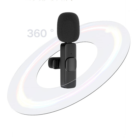 Lavalier Wireless Microphone Mobile Phone Live Video Shooting Small Microphone, Specification: Type C 1 To 2
